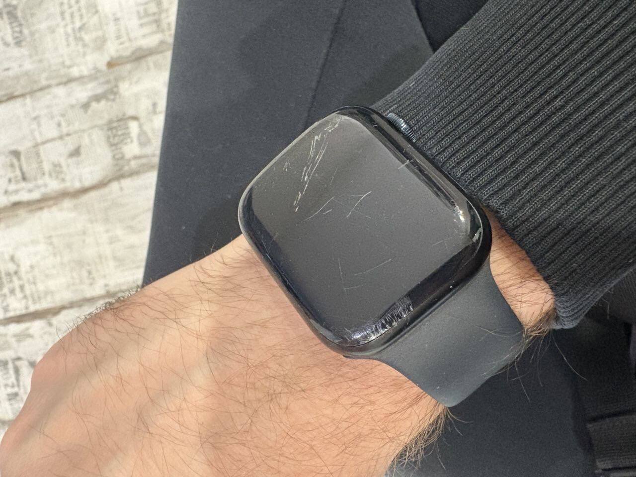 Полировка многочисленных царапин